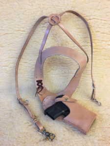 Shoulder harness holster